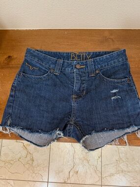 🔥 Kimes Ranch Dark Blue Betty Denim Shorts